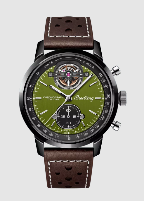 Review Breitling Premier Top Time B21 Chronograph Tourbillon Japan Replica Watch SB21253A1L1